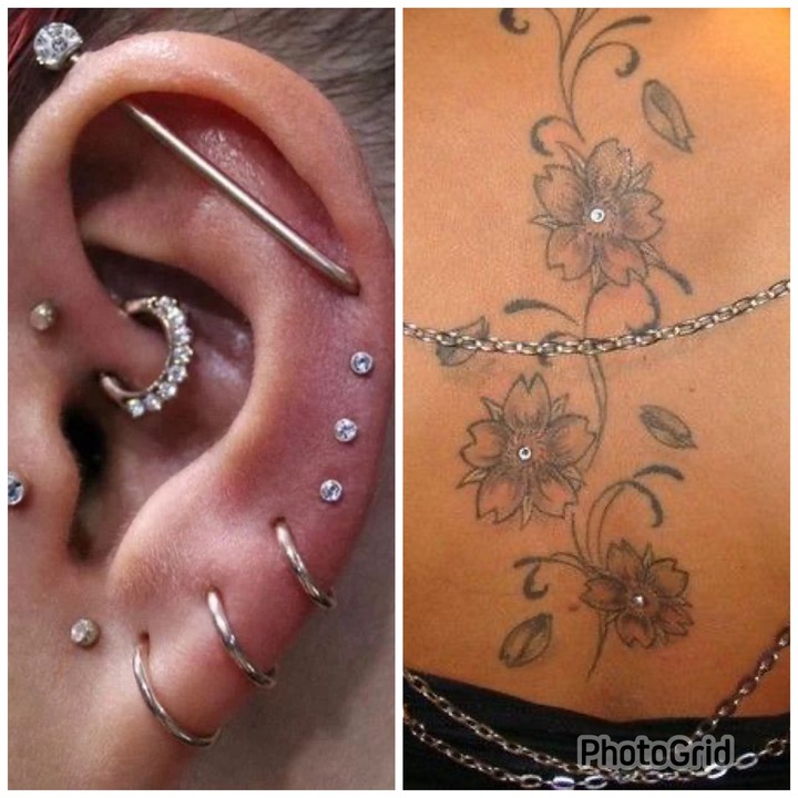 Tattoos And Body Piercings Is The New Trend.