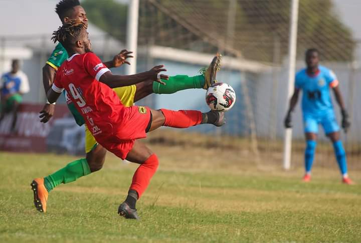 Asante Kotoko share spoils with Aduana FC at Dormaa-Ahenkro