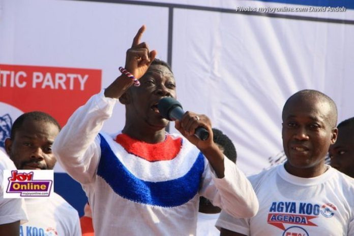 Agya Koo campaigns for NPP Agya Koo campaigns for NPP