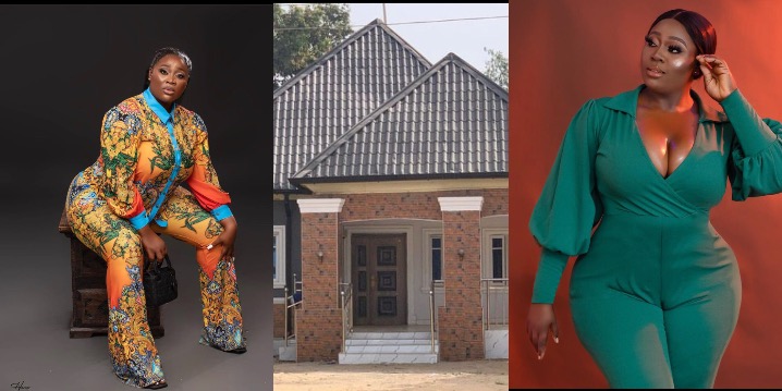 Content Creator, Obiora Maryjane Gifts Parents 7-Bedroom House