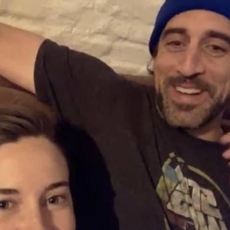 Aaron Rodgers and Shailene Woodley