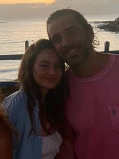 Aaron Rodgers and Shailene Woodley