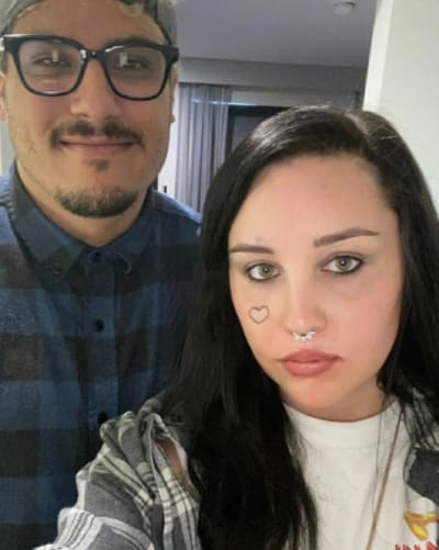 Amanda Bynes and Paul Michael