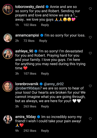 condolences to Anny Francisco IG 01 of 04
