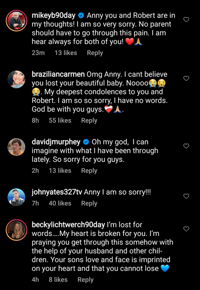 condolences to Anny Francisco IG 03 of 04