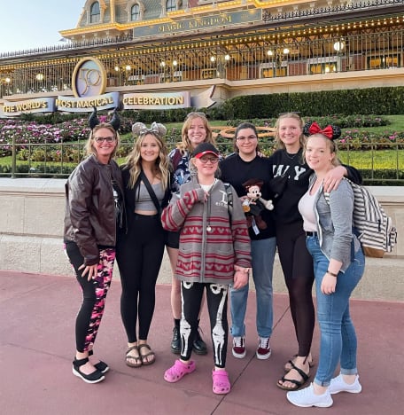 Christine Brown is Disney World