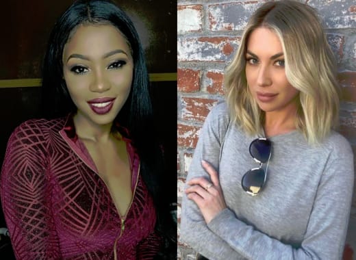 Faith Stowers, Stassi Schroeder Split