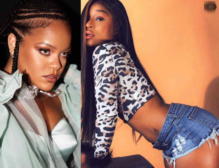 Rihanna (BFT Getty Images) & Efia Odo Rihanna (BFT Getty Images) & Efia Odo