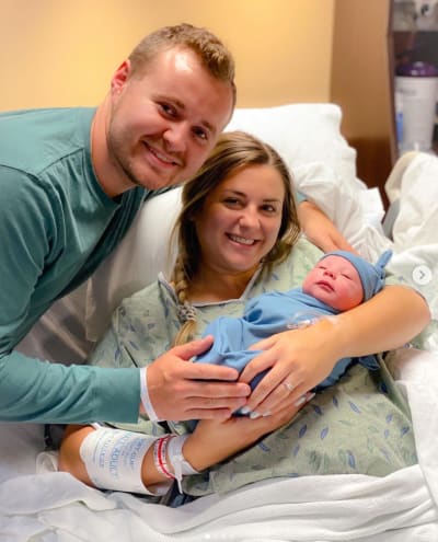 Jed Duggar, Katey Nakatsu and Baby