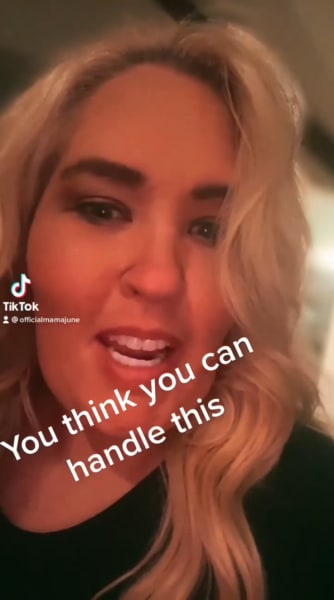 June Shannon TikTok you think you can handle this