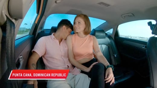 Kara Bass and Guillermo Rojer ride in Punta Cana, DR