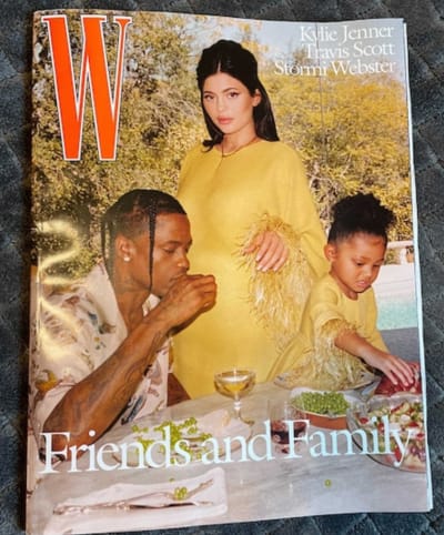 Kylie Jenner, Travis Scott W Magazine Cover