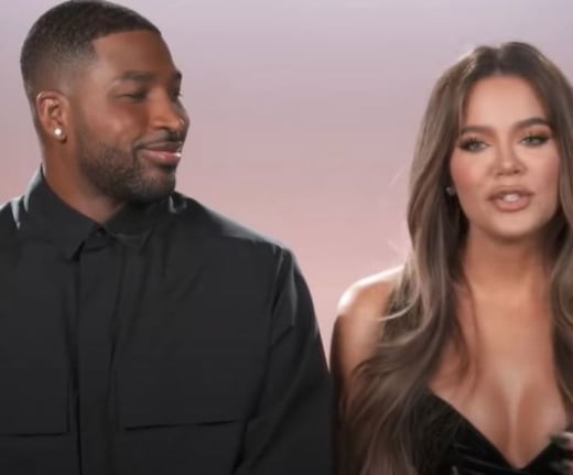 Smirking at Khloe