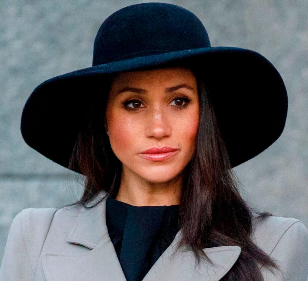 Meghan Markle with a Very Large Hat