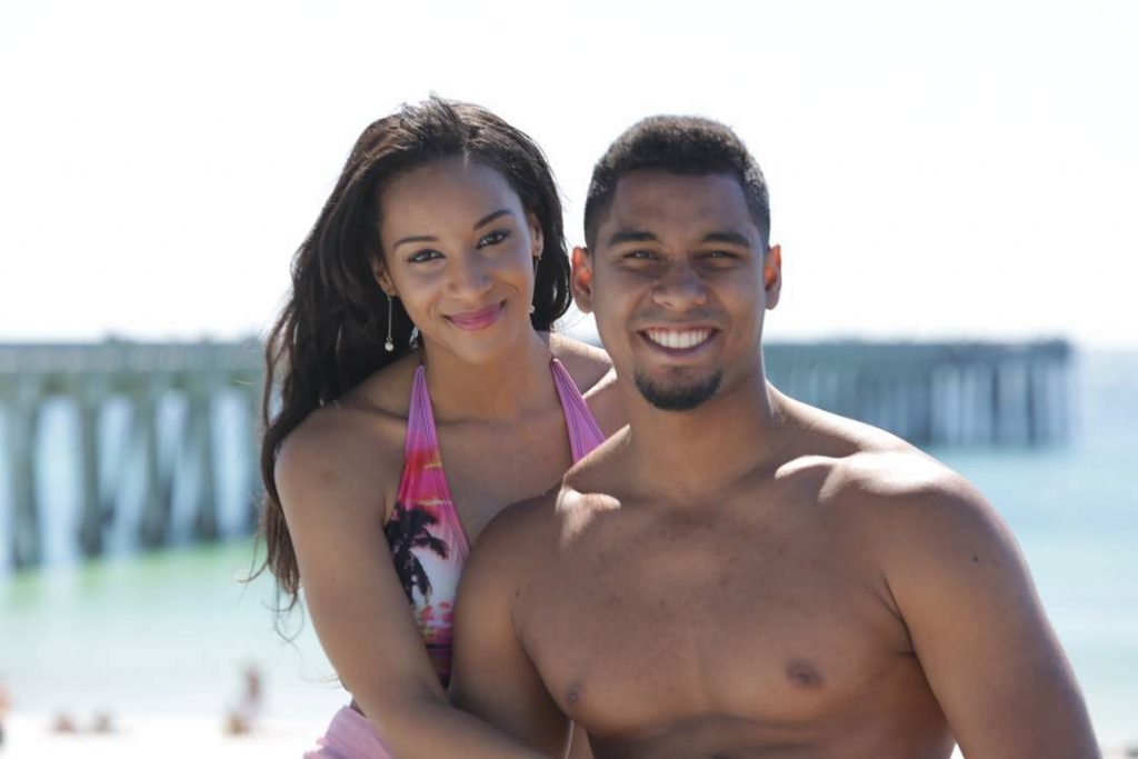 Chantel and Pedro at the Beach