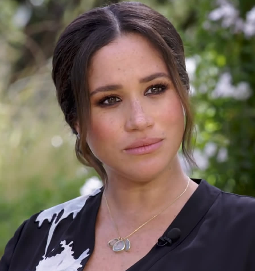 Meghan Markle with Oprah