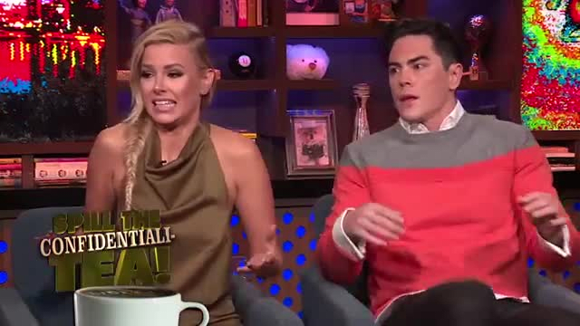 Ariana Madix & Tom Sandoval on WWHL