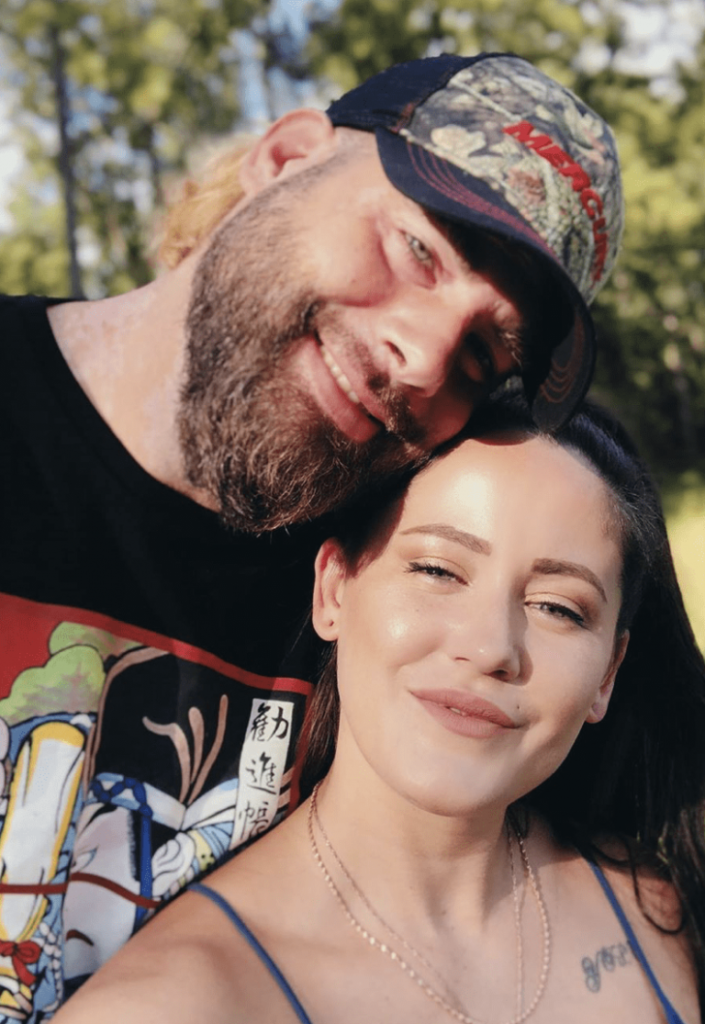 Jenelle Evans and David Eason in 2020