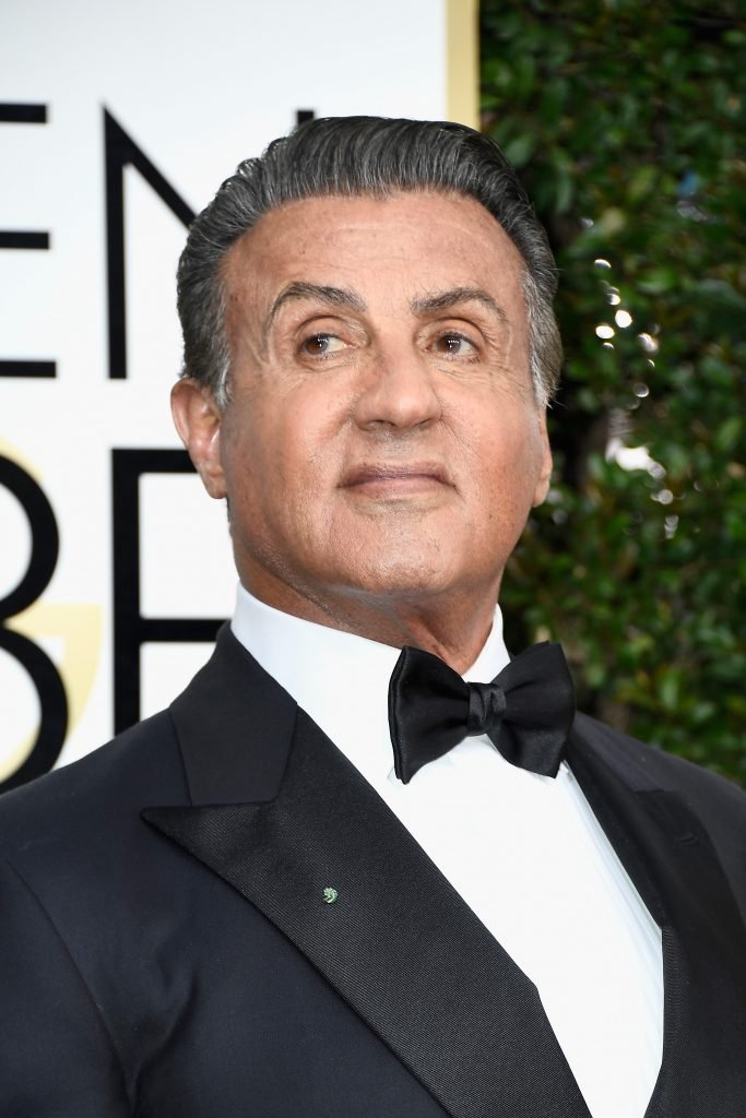 Sylvester Stallone at the Golden Globes