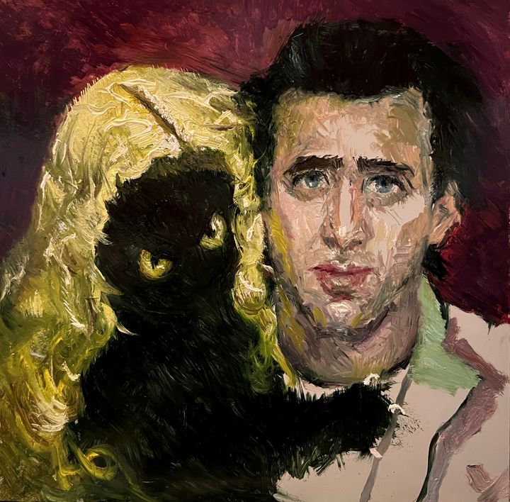 CatCon's Nicolas Cage-inspired art exhibit will include seven original pieces.