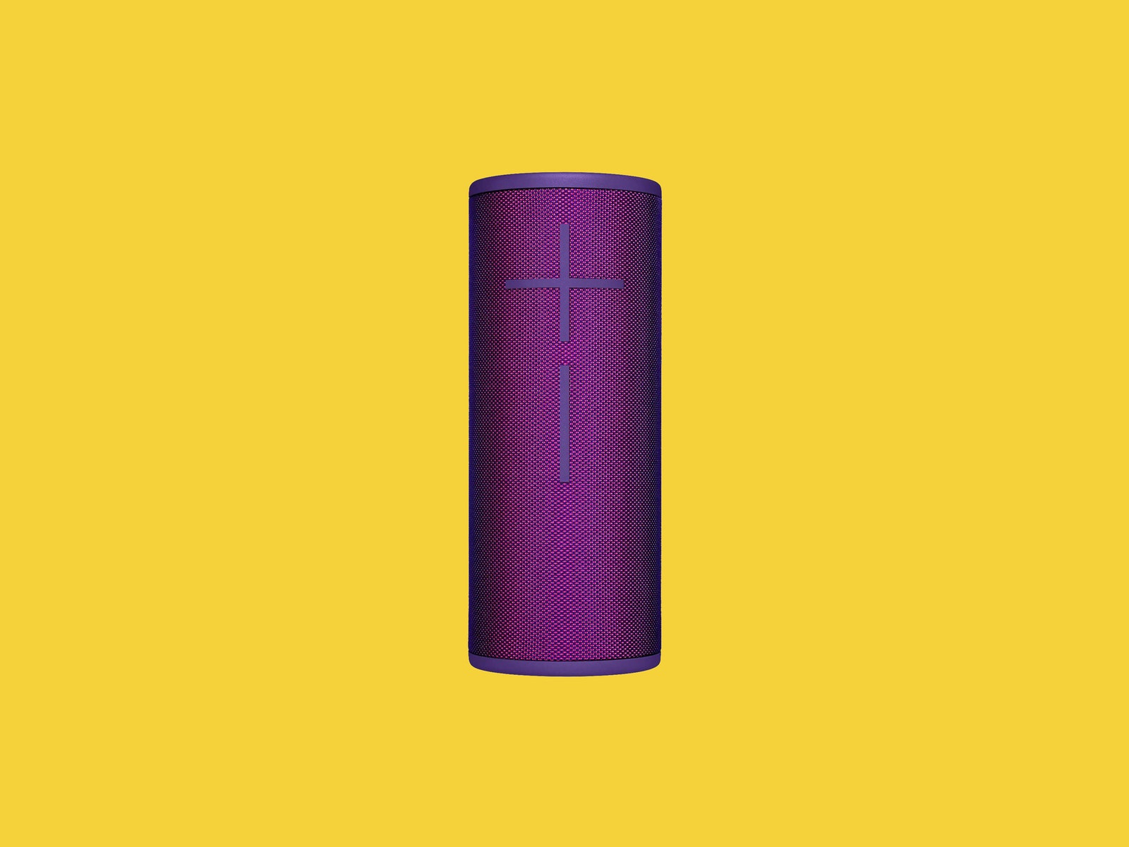 UE Boom speaker in purple