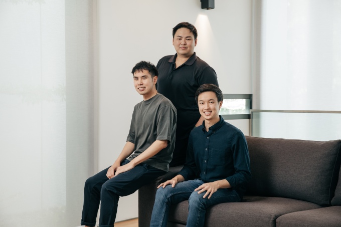 Beam founders Nattapat Chaimanowong, Mike Chinakrit Piamchon, and Win Vareekasem