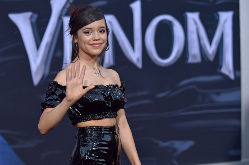"Wednesday" star Jenna Ortega will present an award at the Golden Globes on Tuesday. File Photo by Chris Chew/UPI