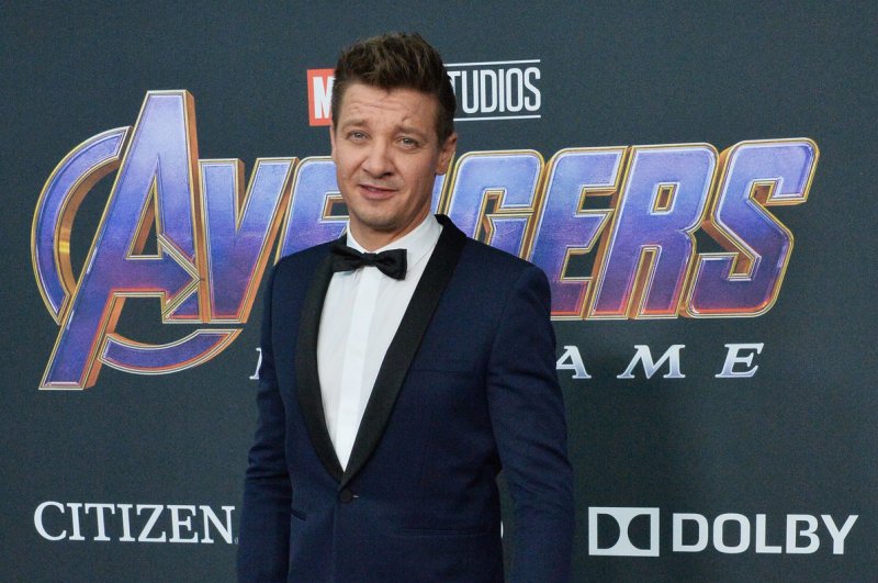 Cast member Jeremy Renner attends the premiere of the sci-fi motion picture "Avengers: Endgame" at the Los Angeles Convention Center on April 22, 2019. Renner celebrated his 52nd birthday in the hospital after a snowplow accident but says he's been uplifted by fans and fellow actors. Photo by Jim Ruymen/UPI