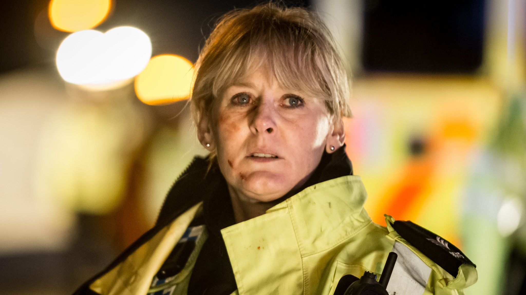 Sarah Lancashire appearing in Happy Valley