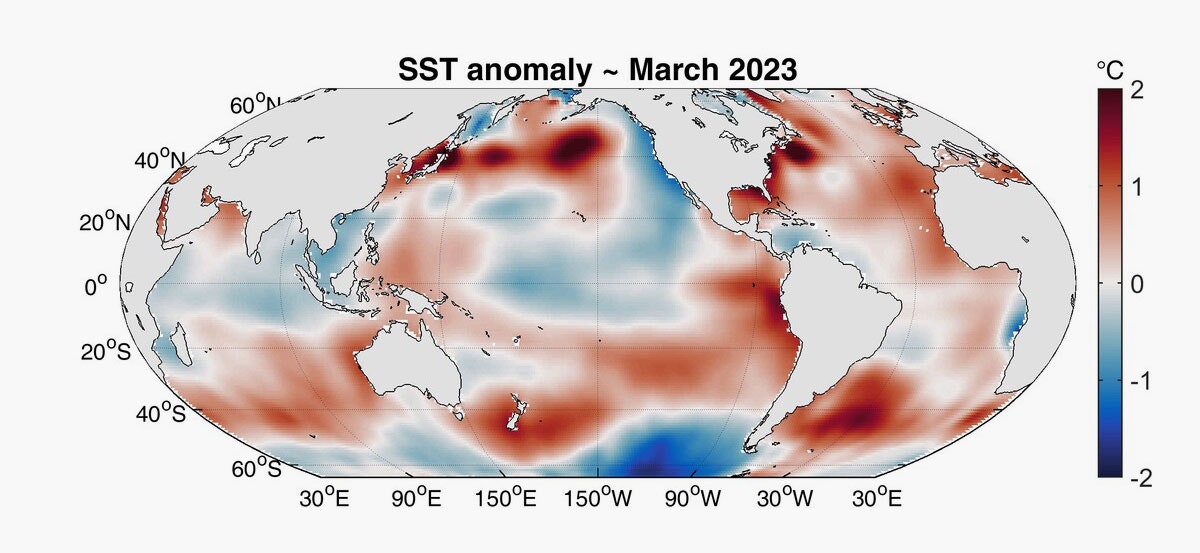 heated map