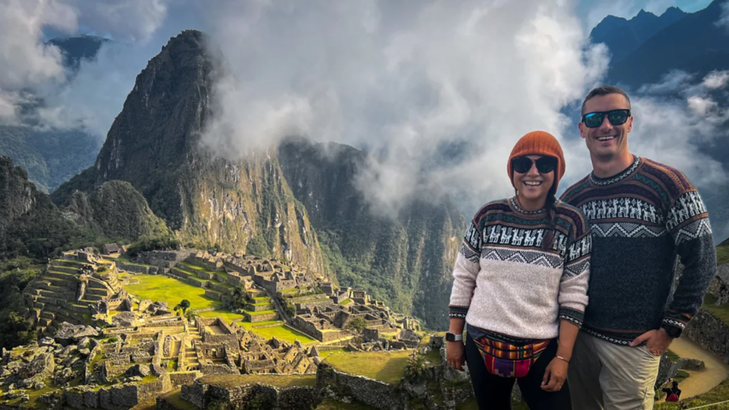 A stranger photobombed her vacation video. They’ve been together for almost a decade