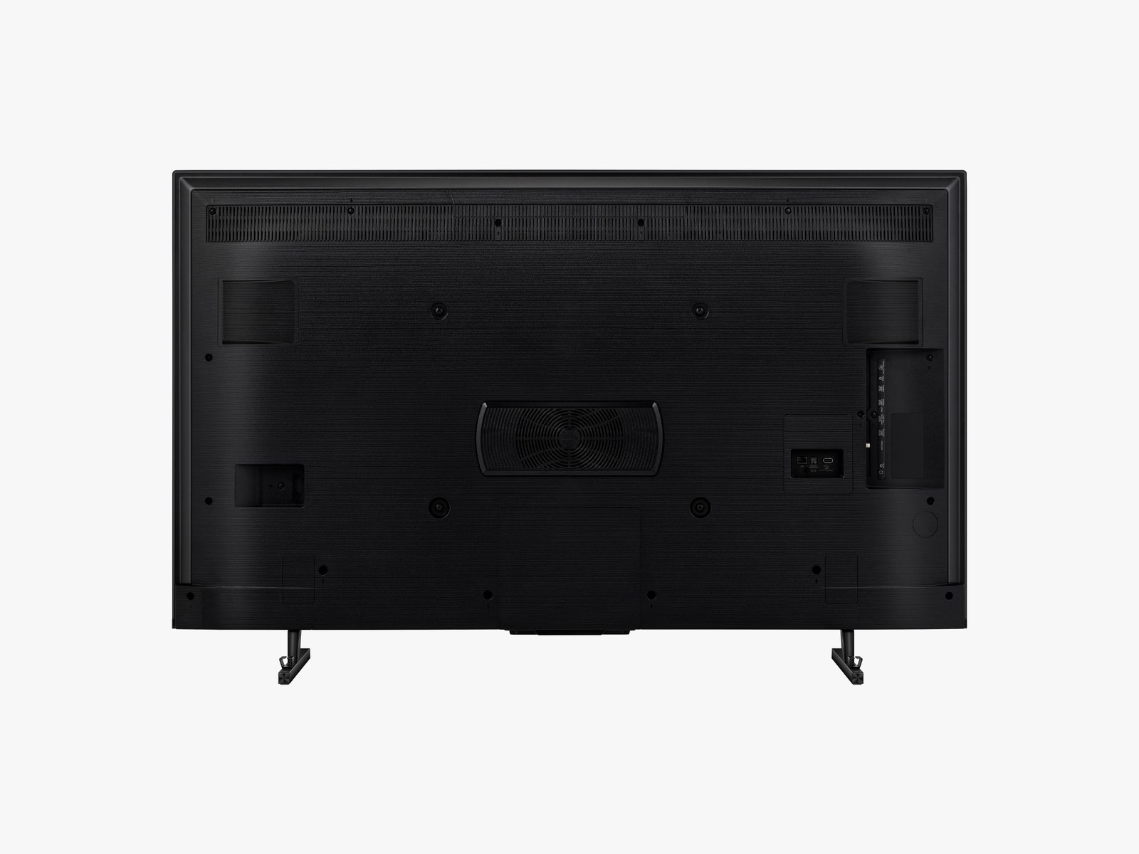 Rear view of the Hisense U8K TV