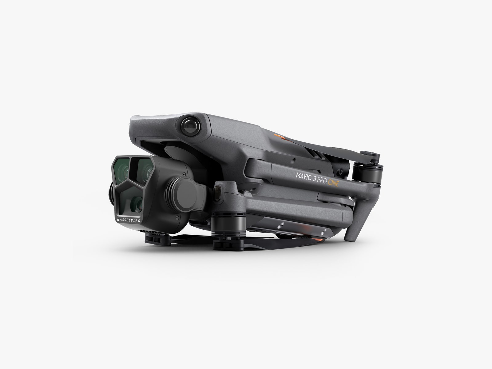 DJI Mavic 3 Pro Cine Drone folded up to be compact