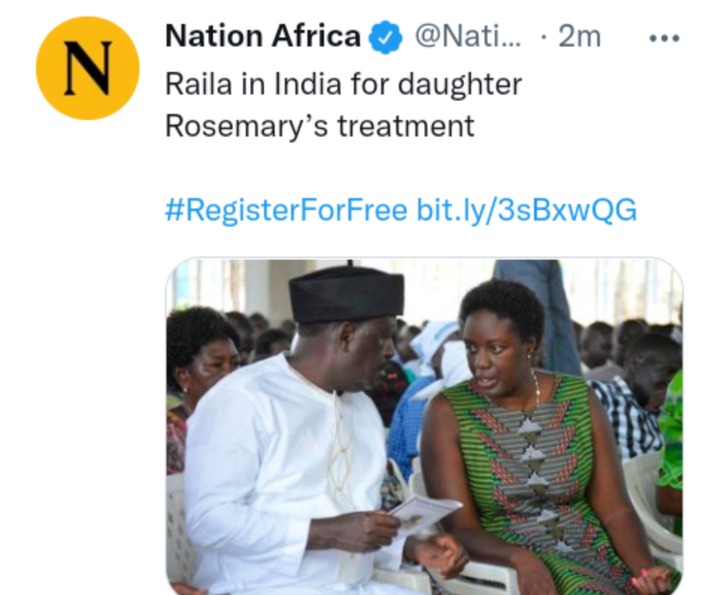 Pole Sana Baba" Raila's Mission To India Leaks As His Daughter Rosemary Is  To Undergo Treatment - Ghanamma.com