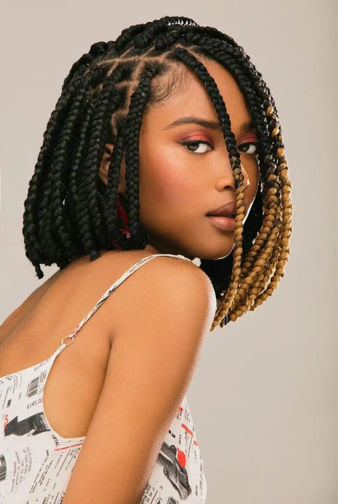 Best hairstyles for ladies in Kenya, Braided Bob