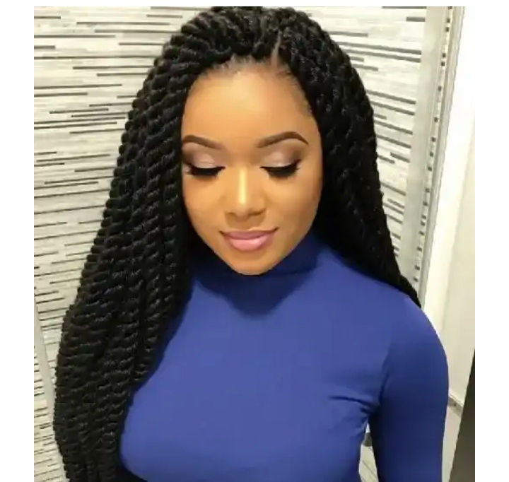 Havana twist hairstyle