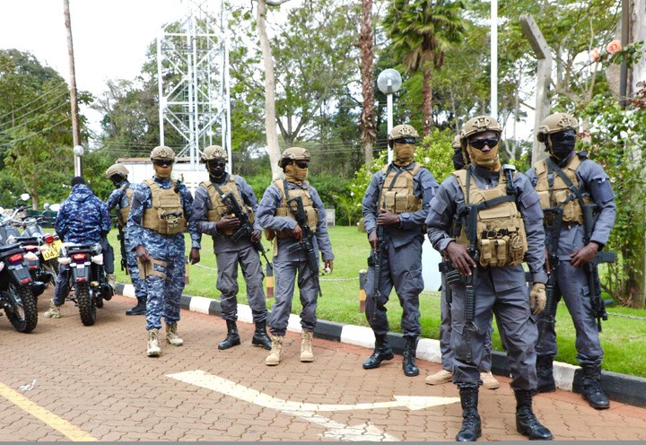 A group of former DCI Special Service Unit (SSU) officers