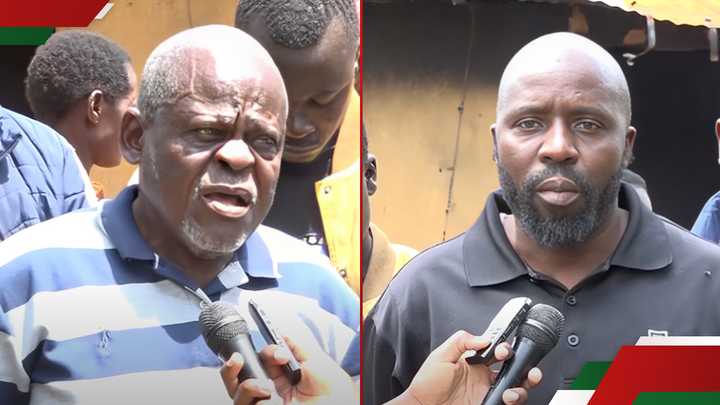 Ochieng Amuok (l) and his brother Okoth Okoyo (r).