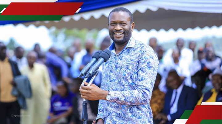 Edwin Sifuna while celebrating nurses' week recalled his relationship with ex who worked at a hospital.