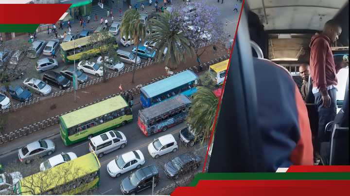 Matatu crew ask passengers to disembark mid-way. Matatu crew ask passengers to disembark mid-way.