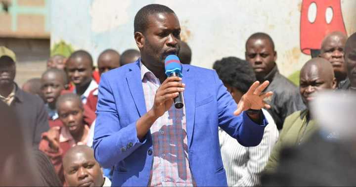 Nairobi senator Edwin Sifuna Nairobi senator Edwin Sifuna