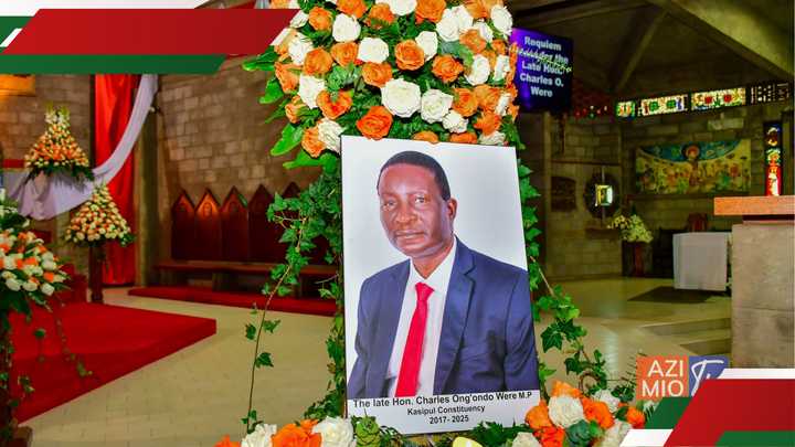 A photo of Ong'ondo Were. A photo of Ong'ondo Were.