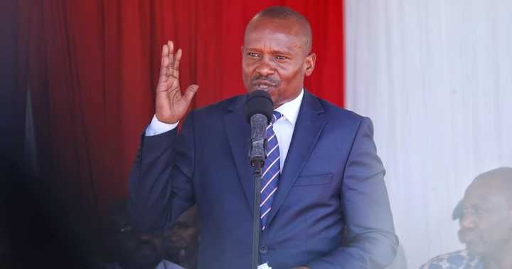 Deputy President Kithure Kindiki Deputy President Kithure Kindiki