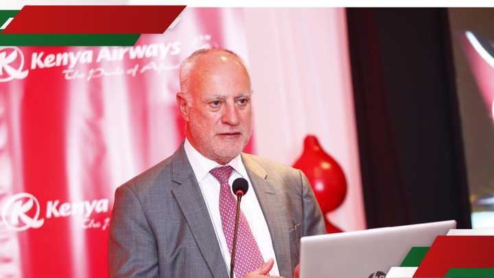 Joseph earned KSh 18.2 million as KQ chair in 2024. Joseph earned KSh 18.2 million as KQ chair in 2024.