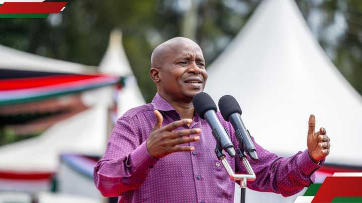 Deputy President Kithure Kindiki Kithure Kindiki.
