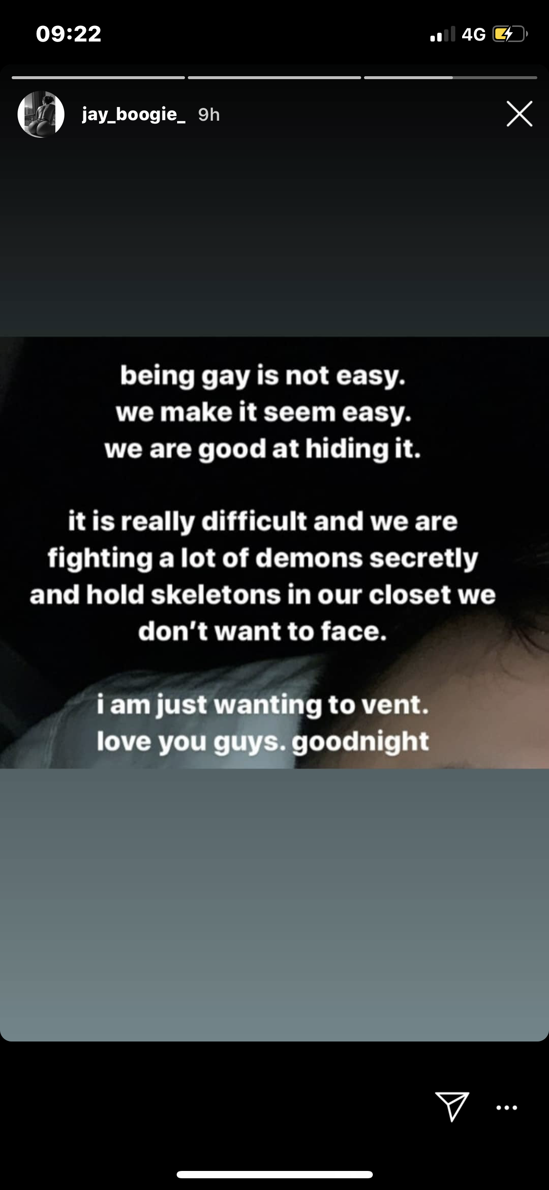 The crossdresser’s post