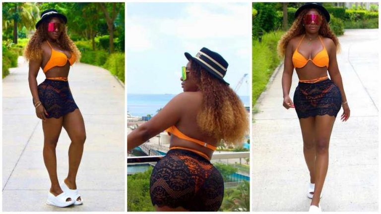 Nollywood Actress Ini Edo causes stir as she shows off curves online