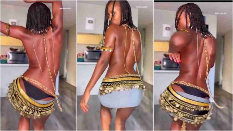 Korra Obidi sets tongues wagging with another dance video (video)