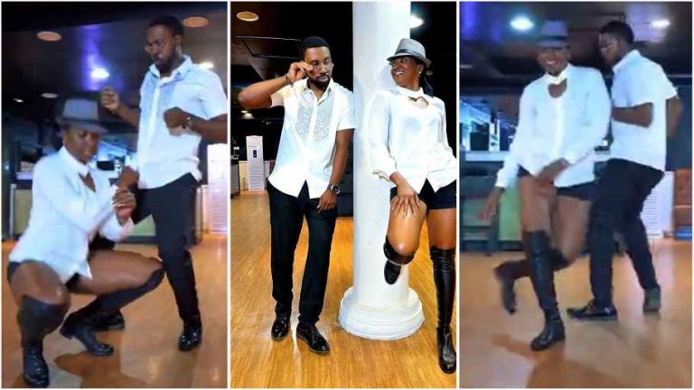 Actress Kate Henshaw jump on Soweto dance challenge (video)