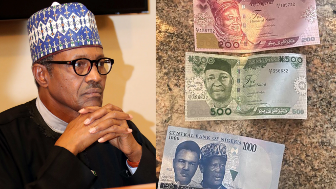 See The New Naira Notes Unveiled By President Muhammadu Buhari >